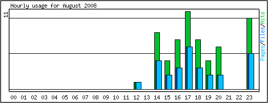 Hourly usage