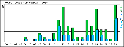 Hourly usage