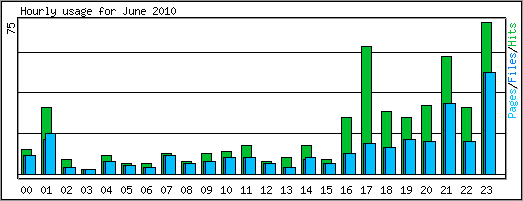 Hourly usage