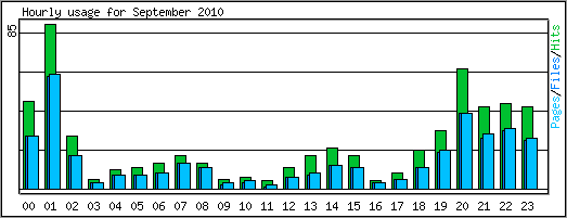 Hourly usage