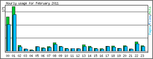 Hourly usage