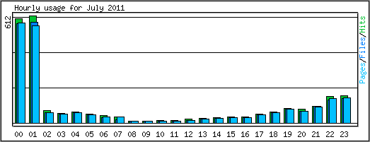 Hourly usage