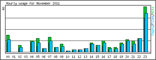 Hourly usage