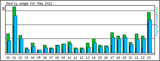 Hourly usage