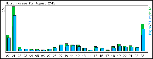 Hourly usage