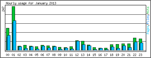 Hourly usage