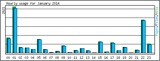 Hourly usage