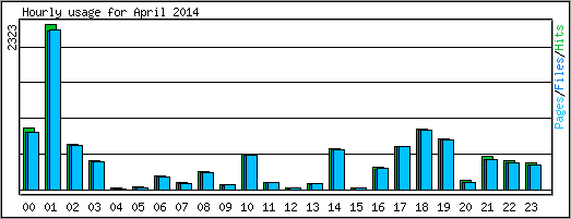 Hourly usage