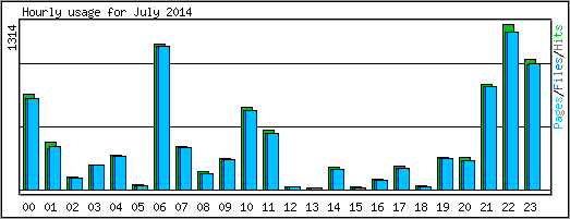 Hourly usage