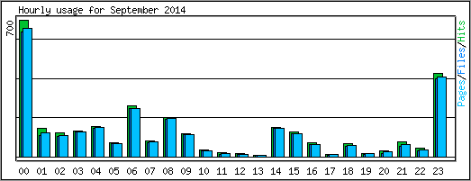 Hourly usage