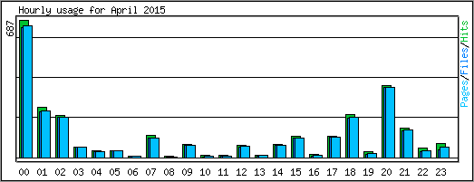 Hourly usage