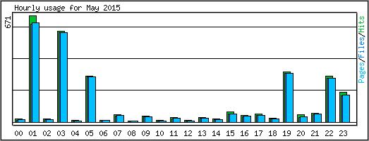 Hourly usage