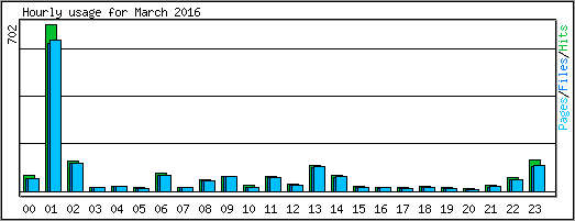 Hourly usage