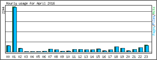 Hourly usage