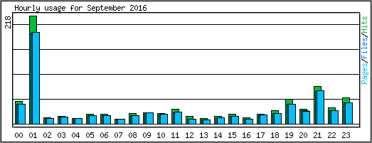 Hourly usage