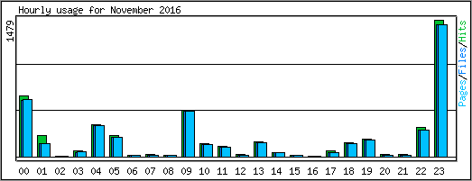 Hourly usage