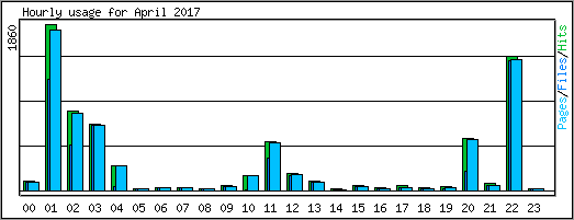 Hourly usage