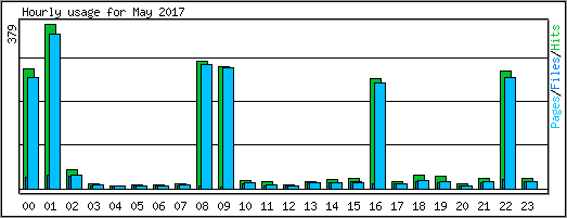 Hourly usage