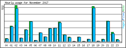 Hourly usage