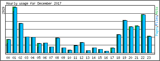 Hourly usage