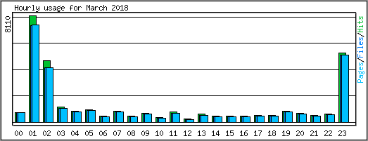 Hourly usage