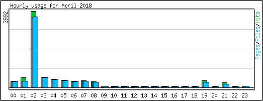 Hourly usage